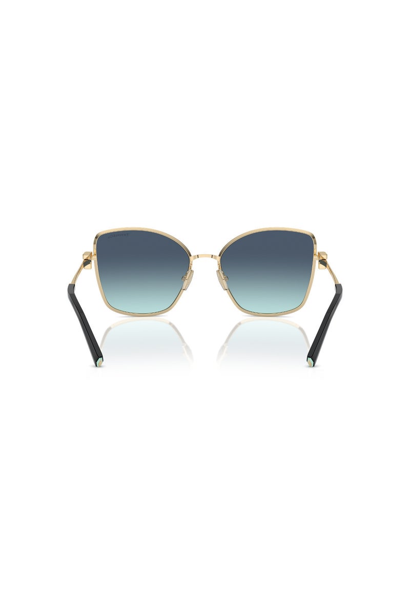 Tiffany Women's Butterfly Sunglasses - Pale Gold - 58mm Lens - Image 3